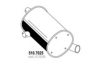 IVECO 8139368 Middle-/End Silencer